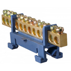 Шина нулевая BC-512 6x9мм 12 отв из изол Украина.