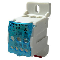 Колодка клеммная распределительная 7р 80А ПФ (DTB080)