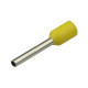 Кабельный наконечник АСКО-УКРЕМ трубчатый в изоляции HT 1,0-12 желтый A0060010020 (100шт)