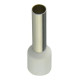 Кабельный наконечник АСКО-УКРЕМ трубчатый в изоляции HT 10-18 белый A0060010031 (100шт)