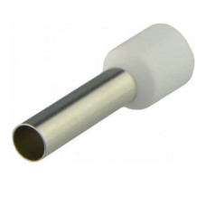 Кабельный наконечник АСКО-УКРЕМ трубчатый в изоляции HT 10-18 белый A0060010031 (100шт)
