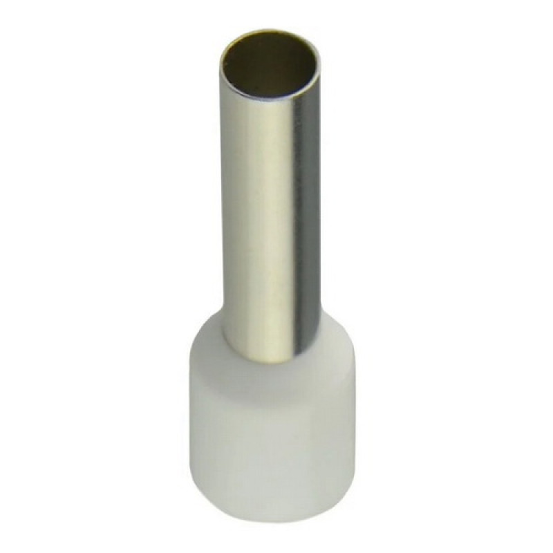 Кабельний наконечник АСКО-УКРЕМ трубчастий в ізоляції НТ 16-18 білий A0060010133 (100шт)