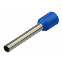 Кабельный наконечник АСКО-УКРЕМ трубчатый в изоляции HT 2,5-12 синий A0060010026 (100шт)