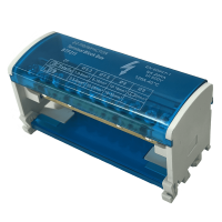 Шина нулевая 2 бруска по 11 отверстиям в корпусе Промфактор ( BTF211 )