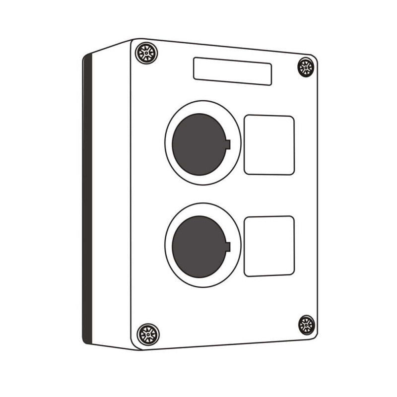 Корпус кнопкового поста BoxP2-2 IP54 Промфактор ( BoxP2-2 )