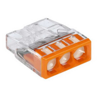 Клемма быстрого монтажа WAGO 2273-243 (3 x 2,5 мм²) с пастой