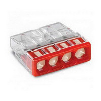 Клемма быстрого монтажа WAGO 2273-244 (4 x 2,5 мм²) с пастой