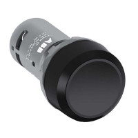 Кнопка плоская черная CP1-10B-10 без фиксации ABB ( 1SFA619100R1016 )