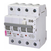 Дифференциальный автомат ETI KZS-4M 3P+N C16А 30мA тип AC ( 2174024 )