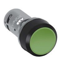 Кнопка плоская зеленая CP1-10G-10 без фиксации ABB ( 1SFA619100R1012 )