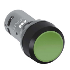 Кнопка плоская зеленая CP1-10G-10 без фиксации ABB ( 1SFA619100R1012 )