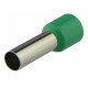 Кабельный наконечник АСКО-УКРЕМ трубчатый в изоляции НТ 16.0-18 зеленый (100шт) A0060010032