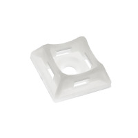 Площадка СКИМ под хомут 20х20 белая ( C0401003 )