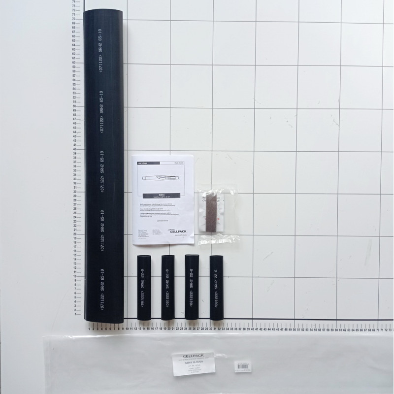 Муфта соединительная 1кВ ПВХ 4х(16-35) без гильз SMH4 Cellpack ( 427349 )