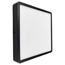 Светильник LED Violux ДББ RODOS квадрат 18W 5000K IP20 черный (330351)