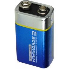 Батарейка АСКО солевая Корунд (Крона) 6F22/SP1 (1шт/бокс6ш)