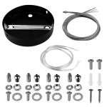 Подвес для светильника MILLENNIUM черный Violux ( 350200 )