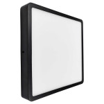 Світильник LED Violux ДББ RODOS квадрат 24W 5000K IP20 чорний ( 330151 )