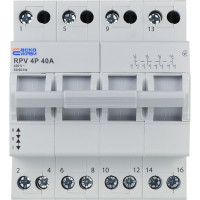 Ручной переключатель ввода (I-0-II) RPV 4P 40A АСКО (A0010220012)