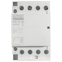 Модульный контактор MK-N 4P 40A 2NO2NC АСКО (A0040030036)