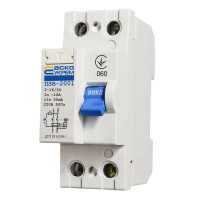Устройство защитного отключения УЗО-АСКО-2001 2р/16А/10mA АСКО (A0020010001)