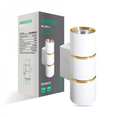 Накладной светильник ARDERO BAMBOO ML389-2 MR16 GU10 белый+золото 80253