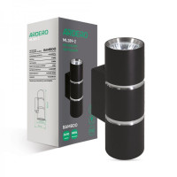 Накладной светильник ARDERO BAMBOO ML389-2 MR16 GU10 черный+хром 80254
