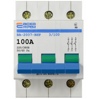 Выключатель-разъединитель ВА-2007 ВРН 3р 100А АСКО (A0010070003)