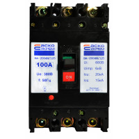 Автоматический выключатель УКРЕМ ВА-2004N/125 3р 100А АСКО (A0010040067)