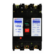 Автоматический выключатель УКРЕМ ВА-2004N/125 3р 125А АСКО (A0010040080)