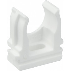 Крепление для гофры белое 16 мм (уп.50шт) АСКО