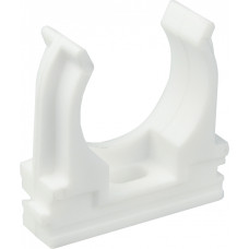 Крепление для гофры белое 20 мм (уп.50шт) АСКО