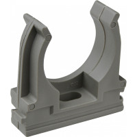 Кріплення для гофри сіре 32 мм (уп.25шт) АСКО