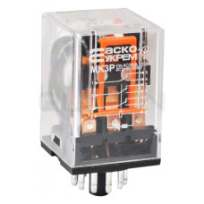 Реле промежуточное MK-3P (AC110) электромагнитное малогабаритное АСКО (A0090010011)