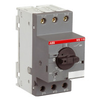 Автомат захисту двигуна ABB MS116 -1 (0,63А-1A) ( 1SAM250000R1005 )