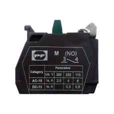 Блок контакт 1NO для кнопок FP Промфактор (FPNO)