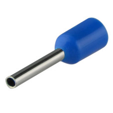 Кабельный наконечник АСКО-УКРЕМ трубчатый в изоляции НТ 0,5-08 синий (100 шт) A0060010054