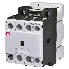 Контактор ЕТІ CEM 2,5CK.01 2,5кВар 400-440V ( 4643803 )