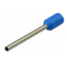 Кабельный наконечник АСКО-УКРЕМ трубчатый в изоляции НТ 0,75-18 синий (100 шт) A0060010018