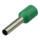 Кабельный наконечник АСКО-УКРЕМ трубчатый в изоляции НТ 1,5-08 зеленый (100 шт) A0060010094