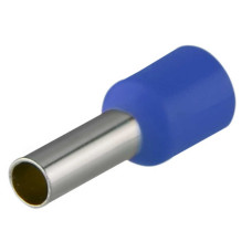 Кабельный наконечник АСКО-УКРЕМ трубчатый в изоляции НТ 4,0-09 синий (100 шт) A0060010057