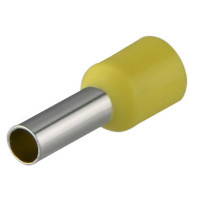 Кабельный наконечник АСКО-УКРЕМ трубчатый в изоляции НТ 4,0-09 желтый (100 шт) A0060010143