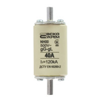Предохранитель NH00 40A gG АСКО ( A0050010011 )