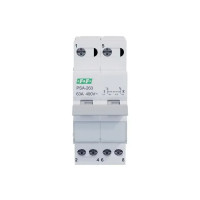 Переключатель нагрузки F&F 2p 63A 1-0-2 PSA-263
