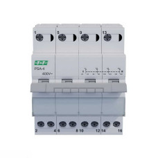 Переключатель нагрузки F&F 4p 63A 1-0-2 PSA-463