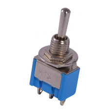 Тумблер MTS-123 на 3 положения (ON)-OFF-(ON) без фиксации АСКО-УКРЕМ ()A0140060014)