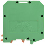 Клемник JXB 50/35 на Din-рейку зелений АСКО (A0130010029)
