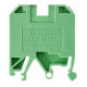 Клеммник JXB 6/35 на Din-рейке зеленый АСКО (A0130010014)