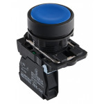 Кнопка без фіксації (1НВ) синя TB5-AA61, АСКО-УКРЕМ (A0140010177)