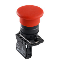 Кнопка «грибок» (d 40 мм) без фиксации (1НЗ) красная TB5-AC42, АСКО-УКРЕМ (A0140010168)